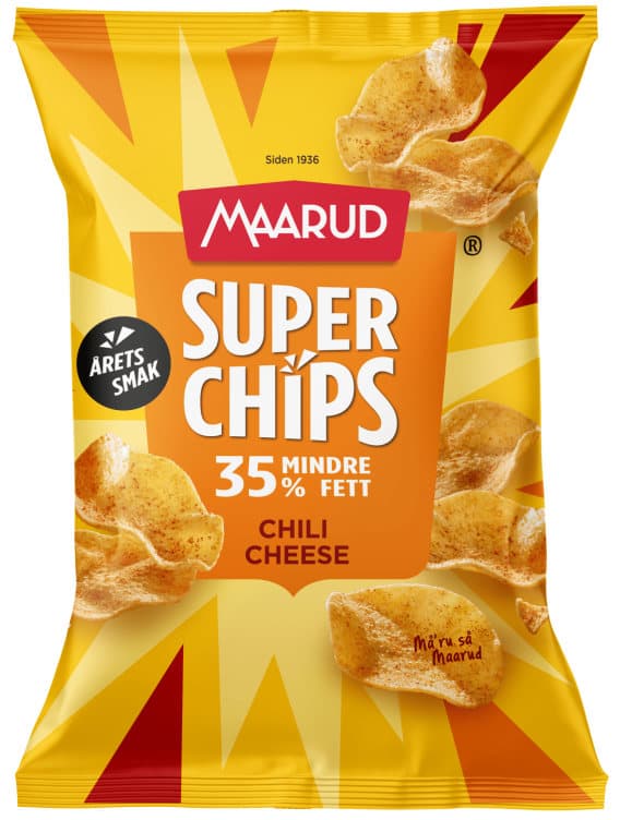 Superchips Chili&Cheese 130g Maarud
