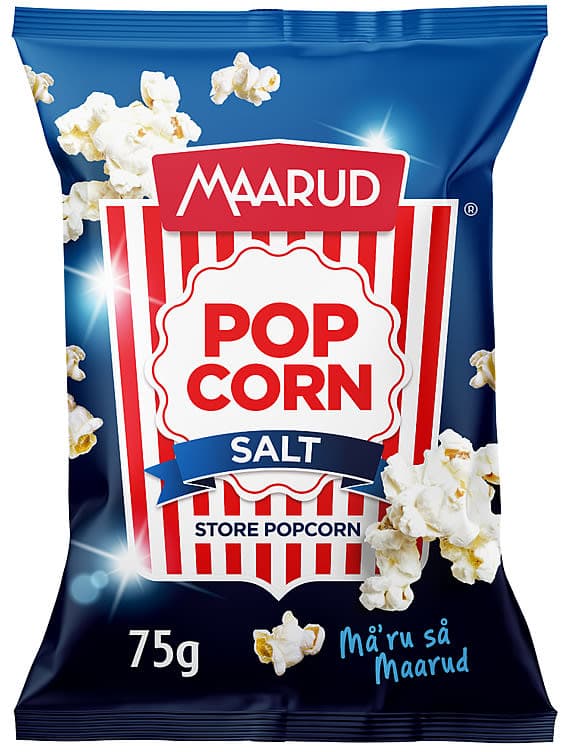Popcorn Poppet Salt 75g Maarud