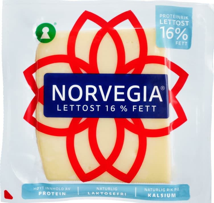 Norvegia Lett 16% Ca500g Tine