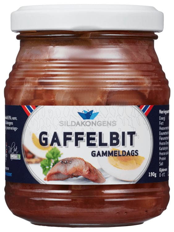 Gaffelbit God Gammeldags 190g Sildakongen