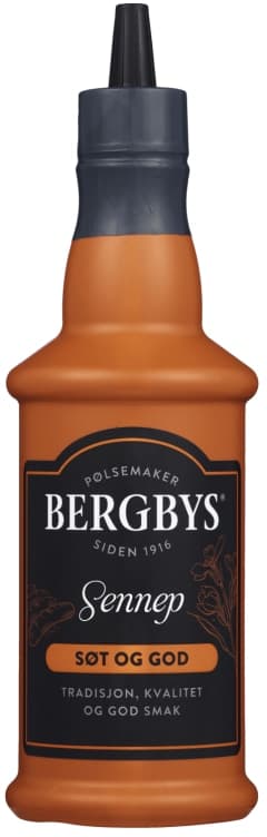 Sennep Søt 510g Bergbys