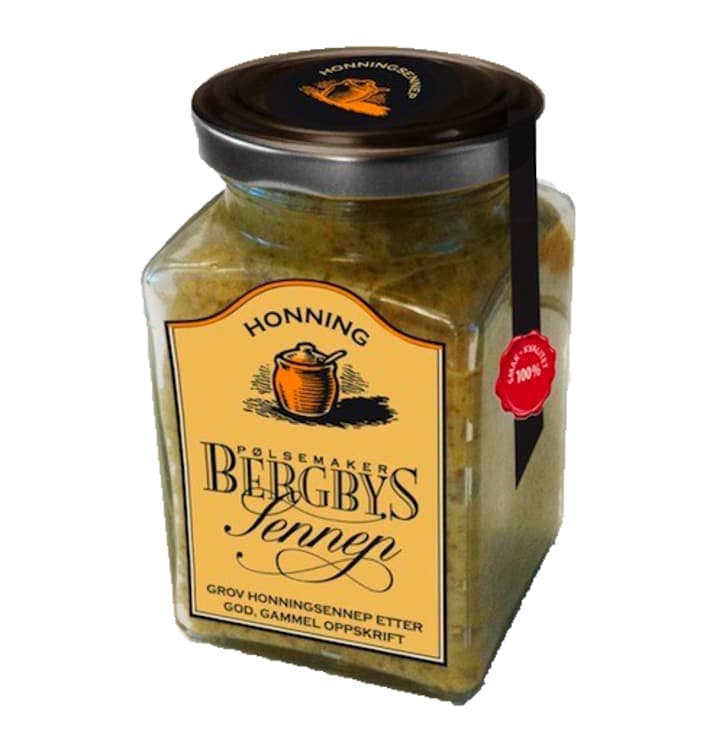 Honningsennep 230g Bergbys