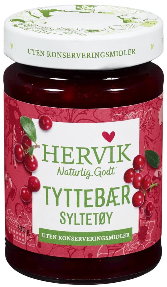 Tyttebærsyltetøy 330 g