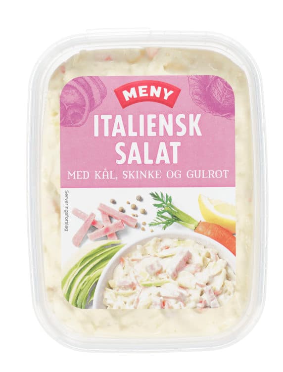 Italiensk Salat m/Skinke 200g Meny