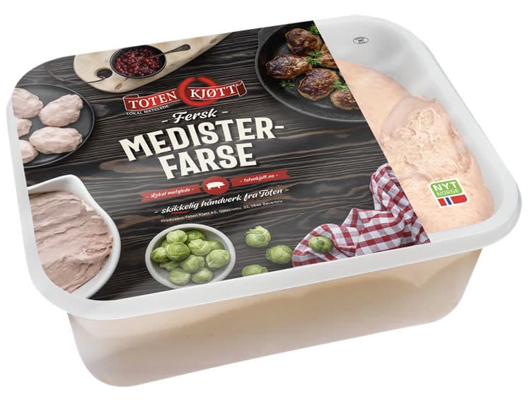 Medisterfarse 4kg Toten Kjøtt