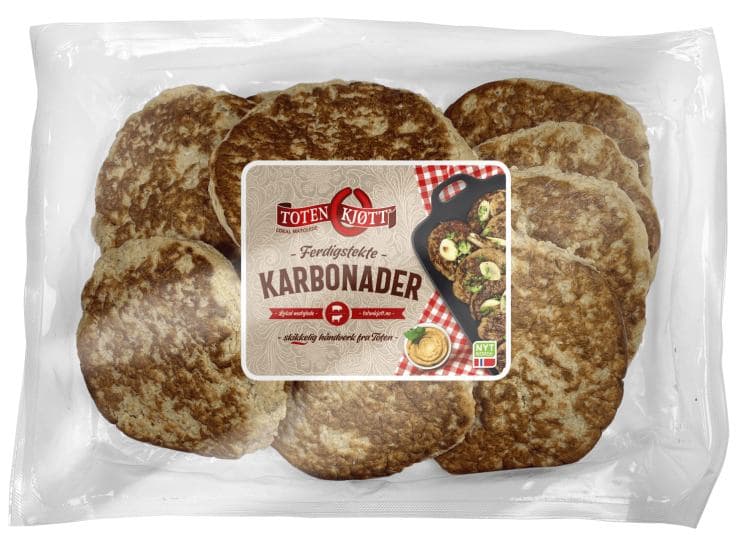 Karbonader 740g Toten Kjøtt