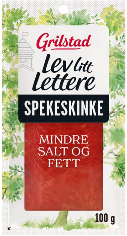 Spekeskinke Lev Litt Lettere 100g Grilstad