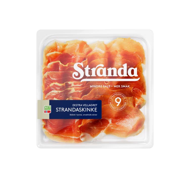 Strandaskinke Ekstra Vellagret 9mnd 80g