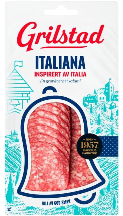 Italiana skivet 100g Grilstad