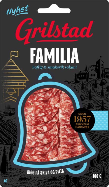 Salami Familia 100g Grilstad