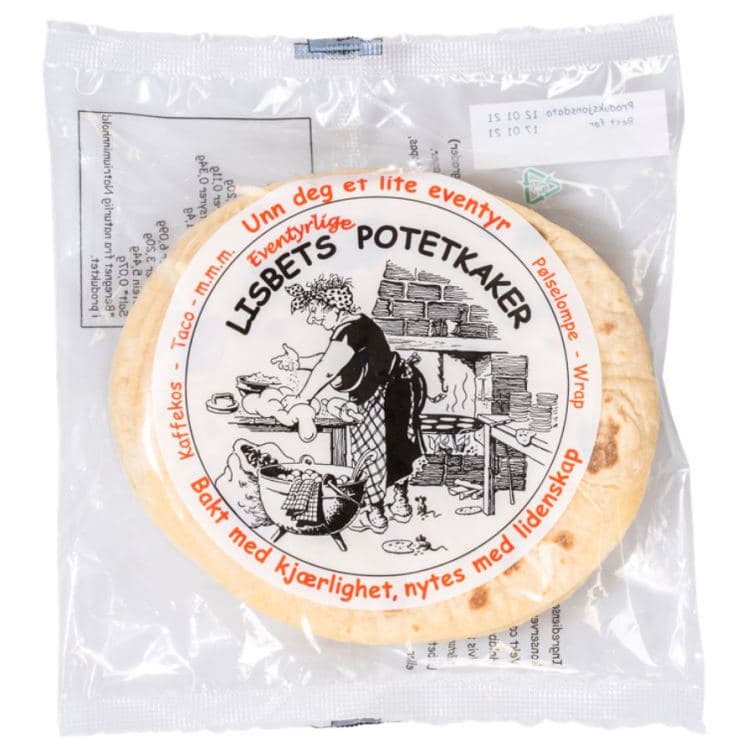 Potetkaker 8 stykk 350g 8 g
