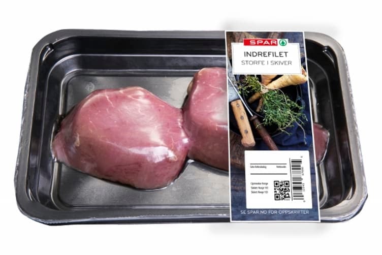 Storfe Indrefilet skivet Ca350g Spar 700 g