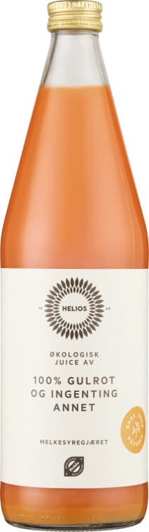 Gulrotjuice Økologisk 0,75l Helios