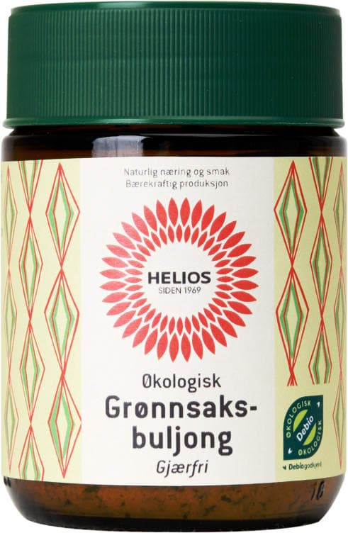 Grønnsakbuljong Gjærfri Økol 130g Helios