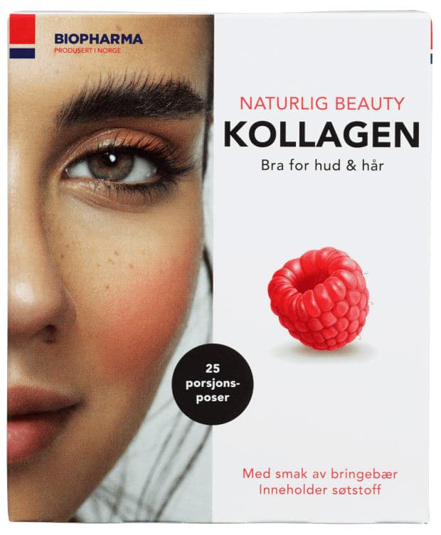 Kollagen Raspberry 25porsj Biopharma 25 stk