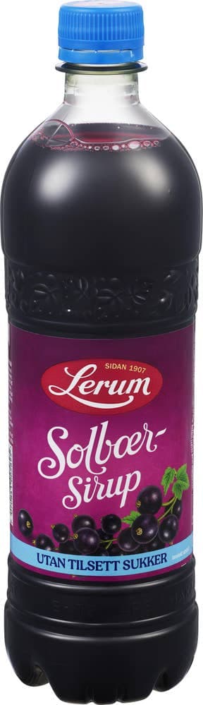 Solbærsirup Uten Tilsatt Sukker, 0,75 l 4000 ml