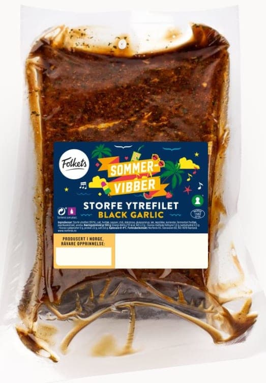 Storfe Ytrefilet Bit Black Garlic Sommervibber 800 g