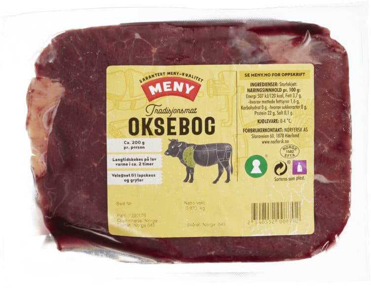 Storfe Bog i Bit Ca700g Meny 670 g