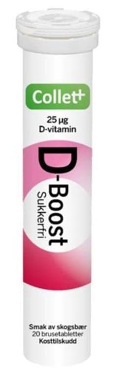 D-Boost Brusetablett 20stk Collett