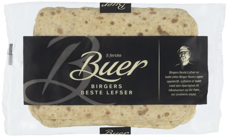 Lefser Birgers Beste 5stk 200g Buer