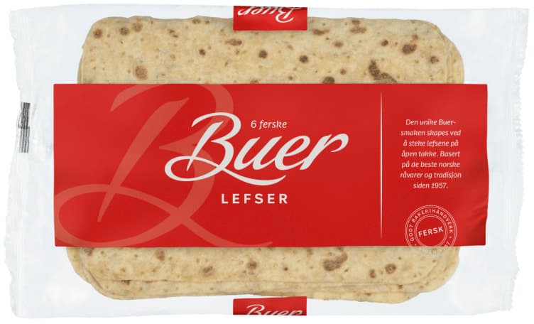Lefser 6stk 240g Buer