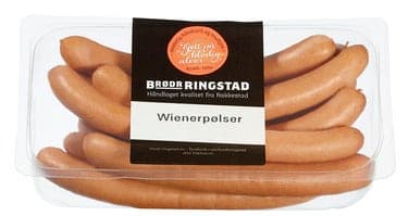 Wienerpølser 10 Stk, 680 g
