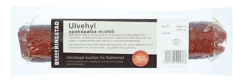 Ulvehyl Spekepølse, 270 g