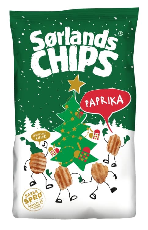 Sørlandschips Rifla Paprika 300g