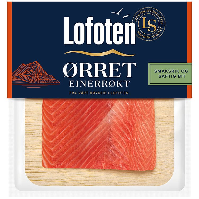 Ørret Einerrøkt Bit Ca250g Lofoten