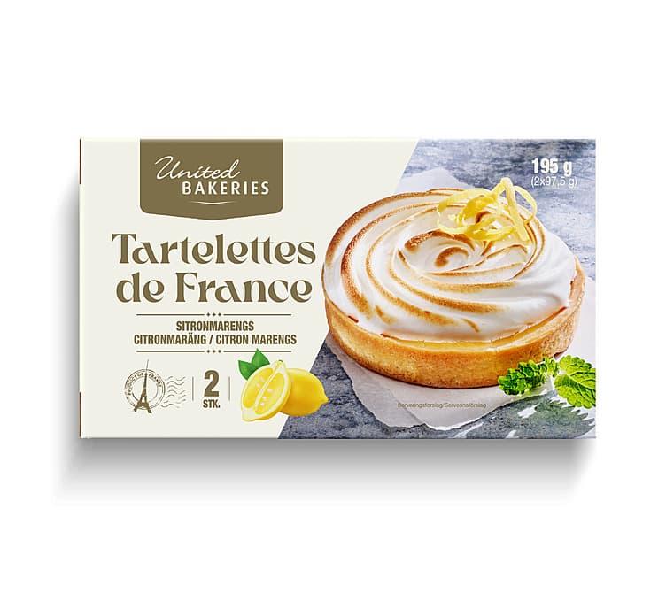 Sitron&Marengs Terte 2x97g United Bakeries
