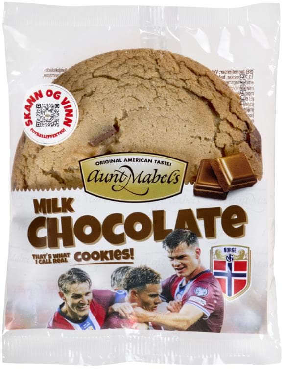 Cookie Milk Chocolate 100g Aunt Mabels