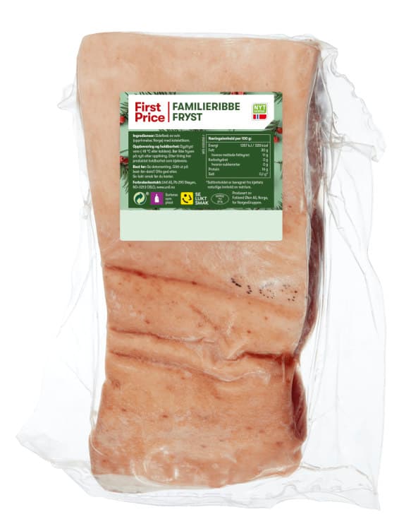 Svin Familieribbe Ca2,8kg First Price