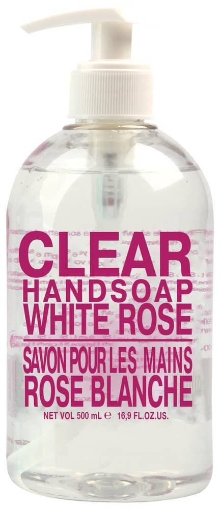 Clear Handsoap, White Rose 500 ml