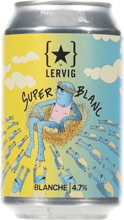 Super Blanc Wheat Beer 0,33l boks Lervig