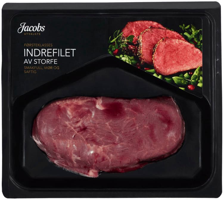 Storfe Indrefilet Ca170g Jacobs Utvalgte 160 g