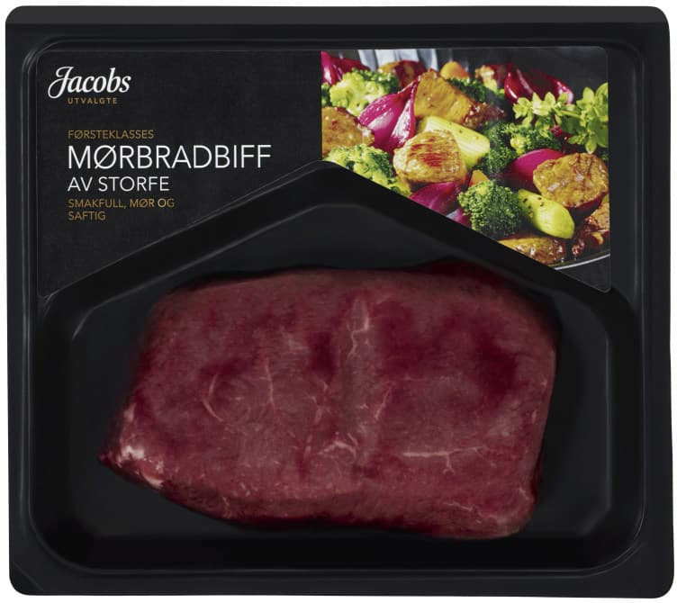 Storfe Mørbrad Ca200g Jacobs Utvalgte 210 g