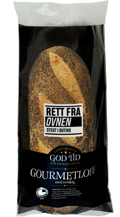 Gourmetloff Rett Fra Ovnen Kløverbakeriet Surdeig 600g God Tid