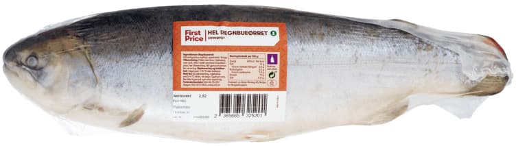 Ørret hel Ca1-2kg First Price 1,75 kg