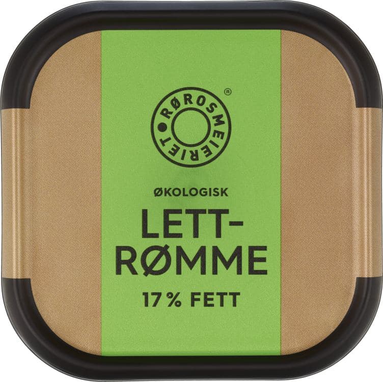 Lettrømme 17% Økologisk 250g Rørosmeieriet