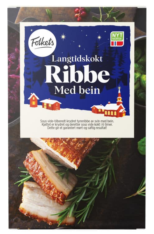 Ribbe Sous Vide Krydret u/Ben Ca500g Stek Perfekt