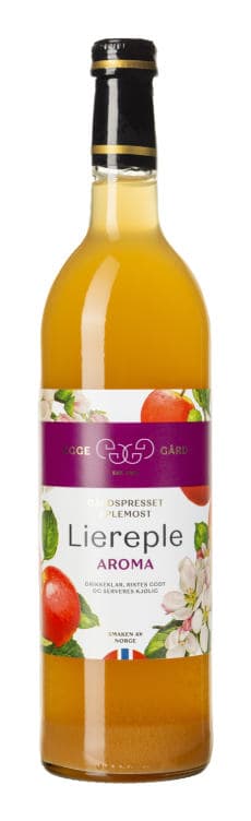 Eplemost Aroma Liereple 750ml Egge Gård