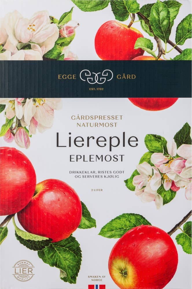 Liereple eplemost Bag in Box, 2 l