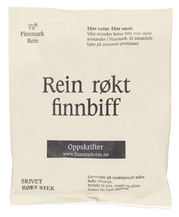 Rein Røkt Finnbiff 300g Finnmark Rein