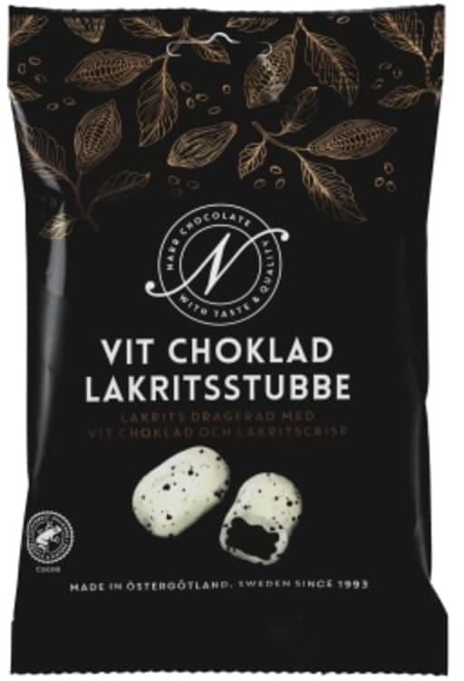 Narr Lakritsstubbe Chocolate 100g