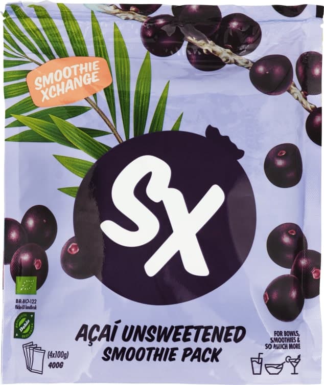 Smoothie Pack Acai Usukret 400g Smoothiexchange