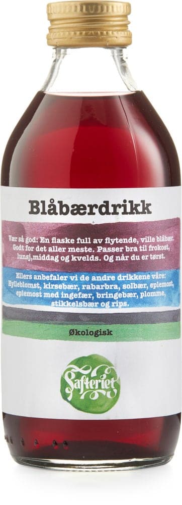 Blåbærdrikk Økologisk, 0,25 l