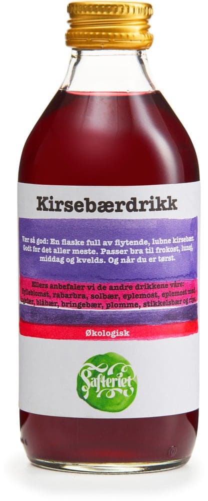 Kirsbærdrikk Økologisk, 250 ml