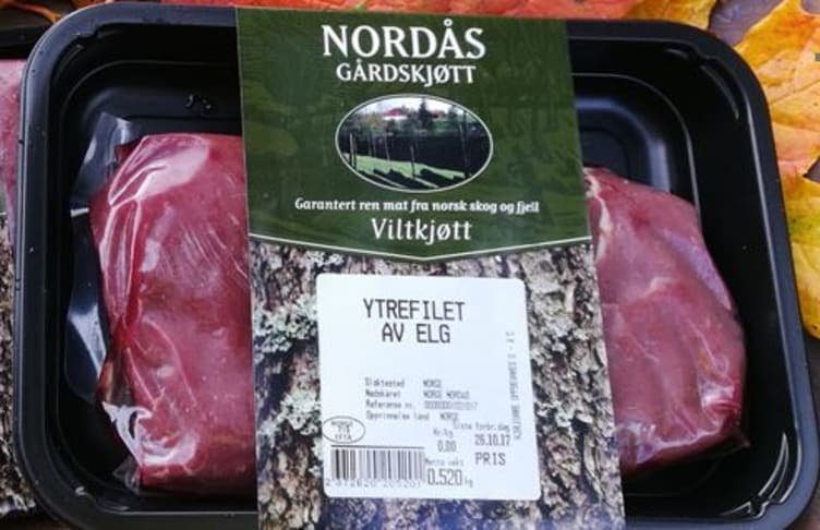 Elg Ytrefilet ca 400g Nordås Gårdskjøtt