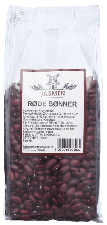 Bønner Røde 500g Jasmin