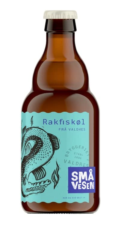 Rakfiskøl 0,33l flaske Små Vesen